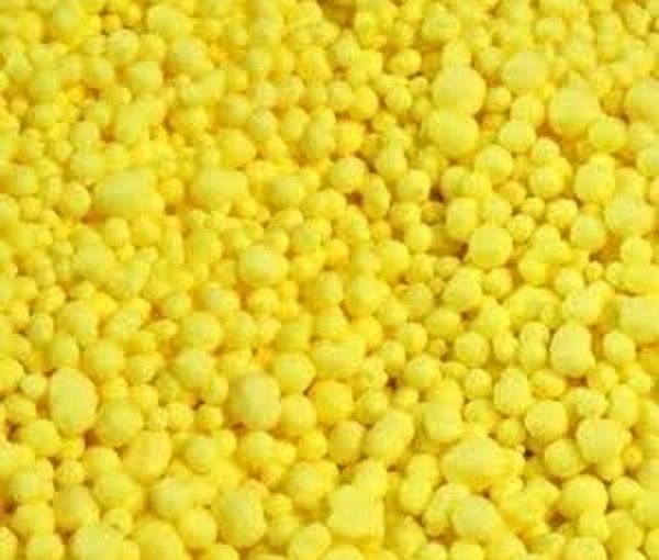 Sulphur granules